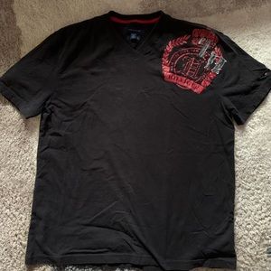Men’s Tommy Hilfiger t-shirt. XL Black and Red